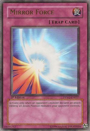 Mirror Force (DPYG-EN027) - Duelist Pack: Yugi Unlimited