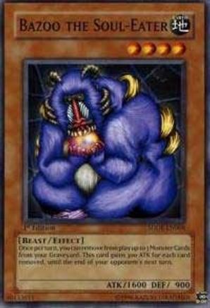 Bazoo the Soul-Eater (SDDE-EN008) - Structure Deck: The Dark Emperor 1st Edition
