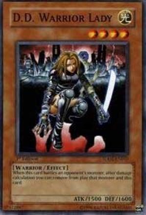 D.D. Warrior Lady (SDDE-EN010) - Structure Deck: The Dark Emperor 1st Edition