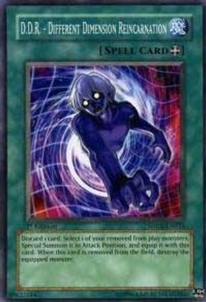 D.D.R. - Different Dimension Reincarnation (SDDE-EN018) - Structure Deck: The Dark Emperor 1st Edition