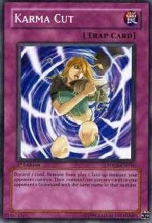 Karma Cut (SDDE-EN034) - Structure Deck: The Dark Emperor 1st Edition