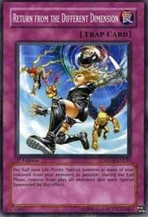 Return from the Different Dimension (SDDE-EN030) - Structure Deck: The Dark Emperor Unlimited