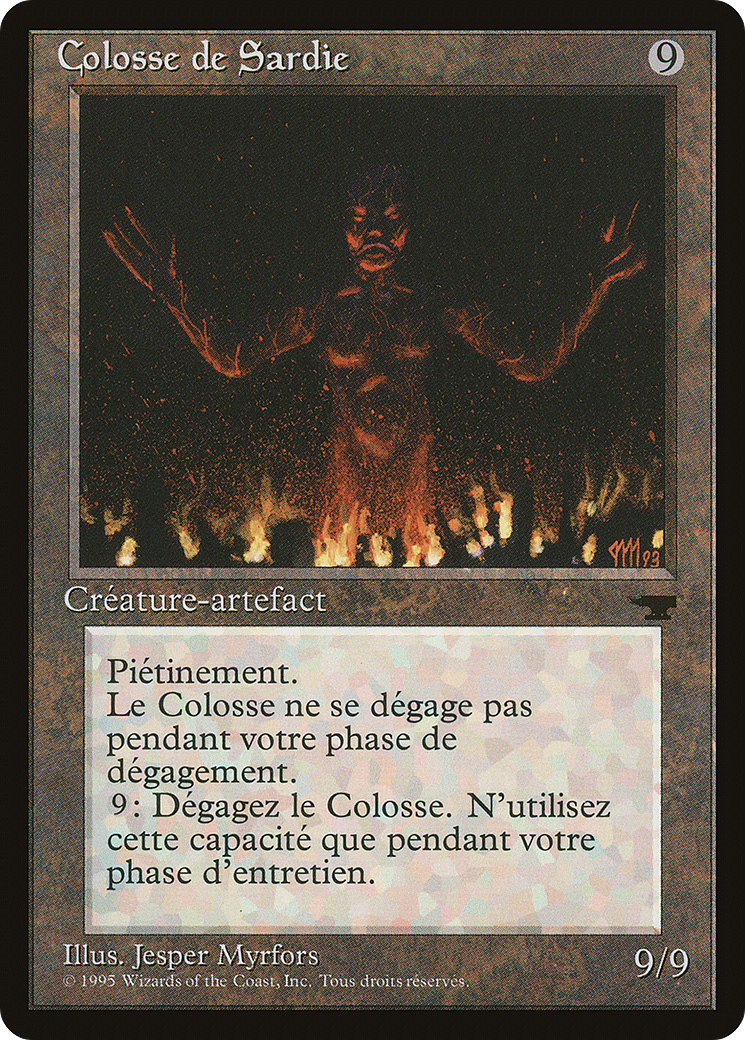 Colossus of Sardia (French) - 