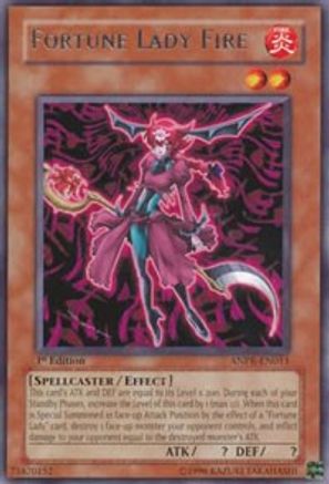 Fortune Lady Fire (ANPR-EN011) - Ancient Prophecy 1st Edition