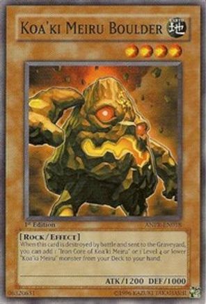 Koa'ki Meiru Boulder (ANPR-EN018) - Ancient Prophecy 1st Edition