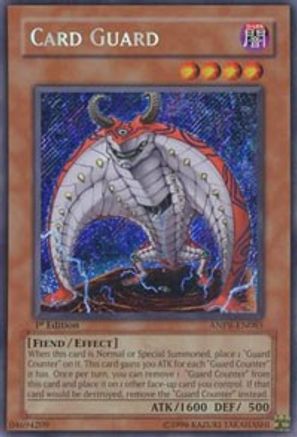 Card Guard (ANPR-EN085) - Ancient Prophecy 1st Edition