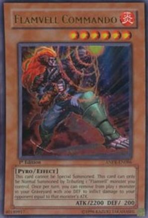 Flamvell Commando (ANPR-EN086) - Ancient Prophecy 1st Edition