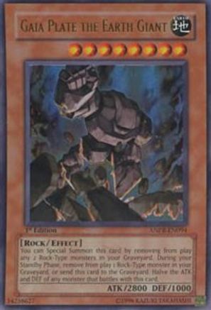 Gaia Plate the Earth Giant (ANPR-EN094) - Ancient Prophecy 1st Edition