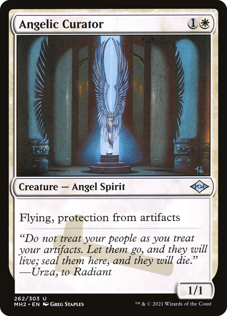 Angelic Curator (Foil Etched) [Modern Horizons 2]