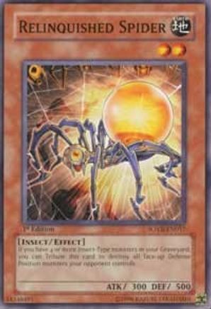 Relinquished Spider (SOVR-EN017) - Stardust Overdrive 1st Edition