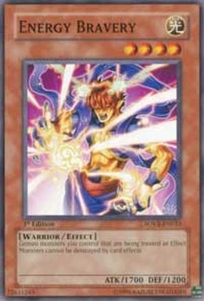Energy Bravery (SOVR-EN033) - Stardust Overdrive Unlimited