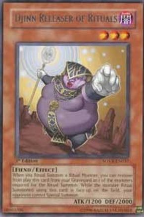 Djinn Releaser of Rituals (SOVR-EN037) - Stardust Overdrive Unlimited