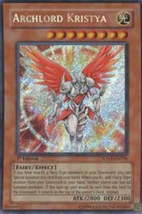 Archlord Kristya (SOVR-EN096) - Stardust Overdrive 1st Edition