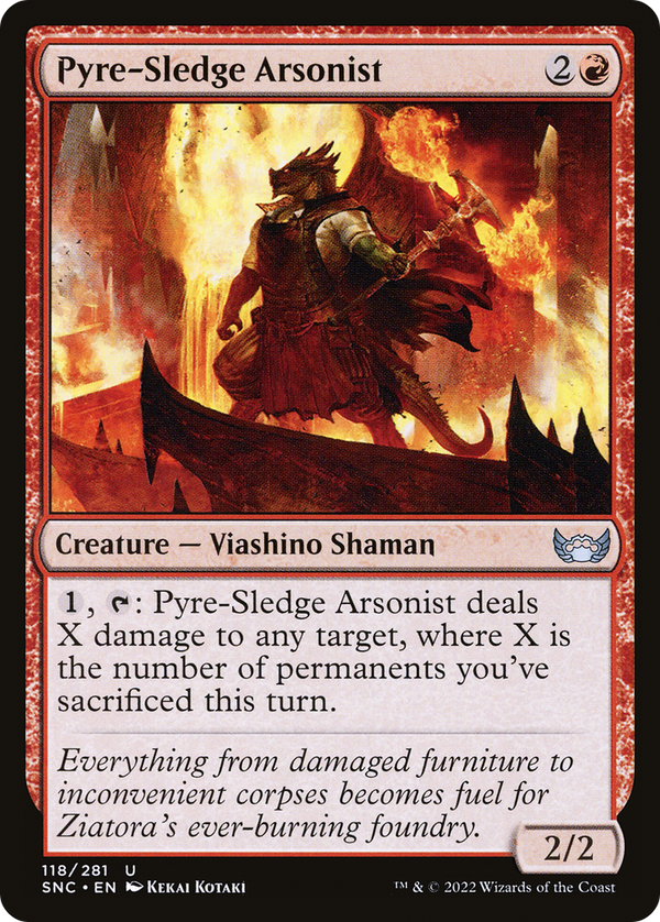 Pyre-Sledge Arsonist [Streets of New Capenna]