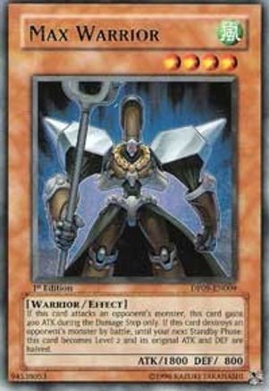 Max Warrior (DP09-EN009) - Duelist Pack 9: Yusei 2 Unlimited