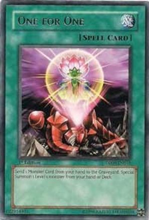 One for One (DP09-EN018) - Duelist Pack 9: Yusei 2 Unlimited