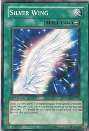 Silver Wing (DP09-EN020) - Duelist Pack 9: Yusei 2 1st Edition