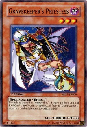 Gravekeeper's Priestess (ABPF-EN000) - Absolute Powerforce Unlimited