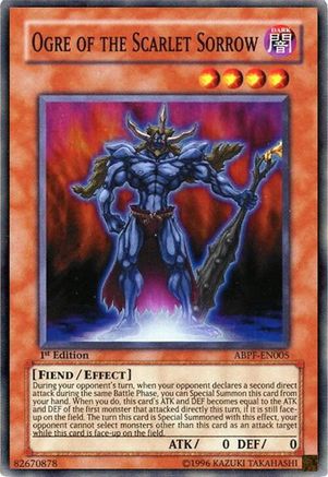 Ogre of the Scarlet Sorrow (ABPF-EN005) - Absolute Powerforce 1st Edition