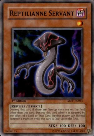 Reptilianne Servant (ABPF-EN015) - Absolute Powerforce 1st Edition