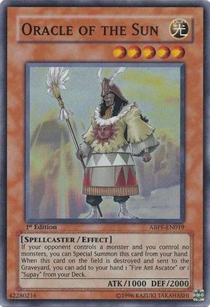 Oracle of the Sun (ABPF-EN019) - Absolute Powerforce Unlimited