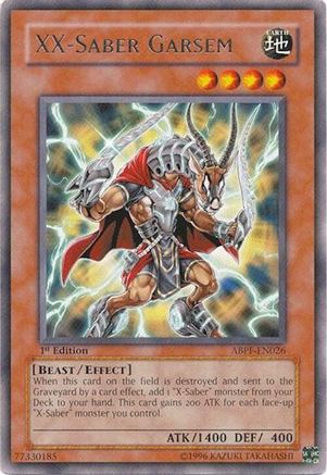 XX-Saber Garsem (ABPF-EN026) - Absolute Powerforce 1st Edition