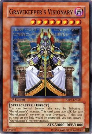 Gravekeeper's Visionary (ABPF-EN027) - Absolute Powerforce 1st Edition