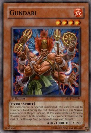 Gundari (ABPF-EN034) - Absolute Powerforce 1st Edition
