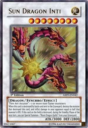 Sun Dragon Inti (ABPF-EN042) - Absolute Powerforce Unlimited