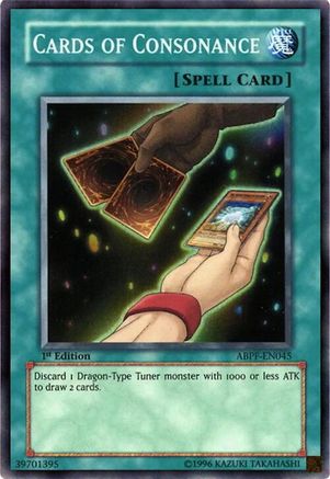 Cards of Consonance (ABPF-EN045) - Absolute Powerforce 1st Edition