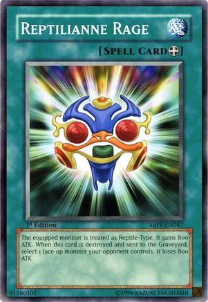 Reptilianne Rage (ABPF-EN047) - Absolute Powerforce 1st Edition