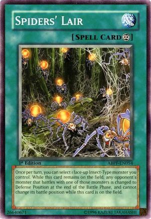 Spiders' Lair (ABPF-EN054) - Absolute Powerforce 1st Edition