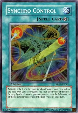 Synchro Control (ABPF-EN062) - Absolute Powerforce 1st Edition