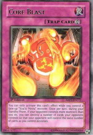 Core Blast (ABPF-EN072) - Absolute Powerforce 1st Edition
