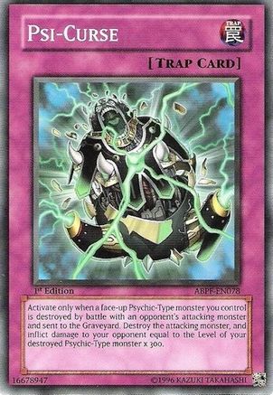 Psi-Curse (ABPF-EN078) - Absolute Powerforce 1st Edition