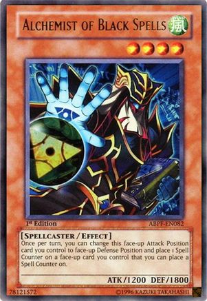 Alchemist of Black Spells (ABPF-EN082) - Absolute Powerforce 1st Edition