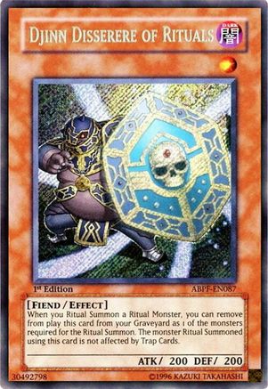 Djinn Disserere of Rituals (ABPF-EN087) - Absolute Powerforce Unlimited