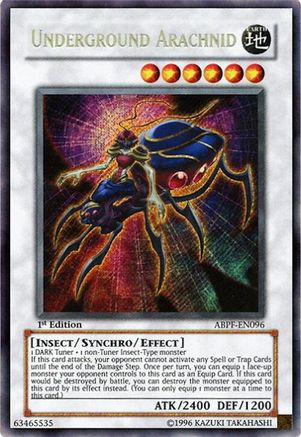 Underground Arachnid (ABPF-EN096) - Absolute Powerforce 1st Edition