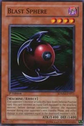Blast Sphere (SDMM-EN011) - Structure Deck: Machina Mayhem Unlimited