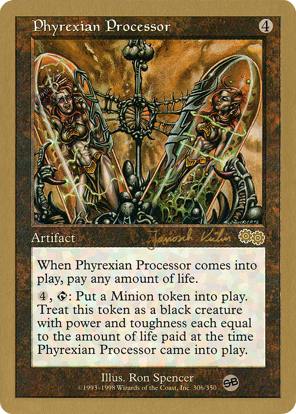 Phyrexian Processor (Janosch Kuhn) (SB) [World Championship Decks 2000]
