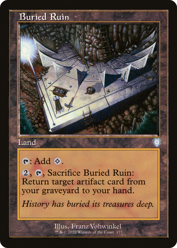 Buried Ruin (Retro) [The Brothers' War Commander]