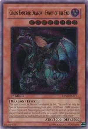 Chaos Emperor Dragon - Envoy of the End (UTR) (DPKB-EN016) - Duelist Pack: Kaiba Unlimited