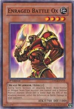 Enraged Battle Ox (DPKB-EN018) - Duelist Pack: Kaiba Unlimited