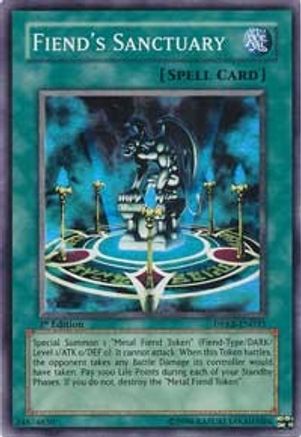 Fiend's Sanctuary (DPKB-EN035) - Duelist Pack: Kaiba 1st Edition