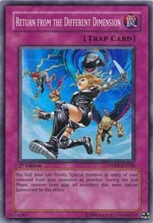 Return from the Different Dimension (DPKB-EN038) - Duelist Pack: Kaiba Unlimited
