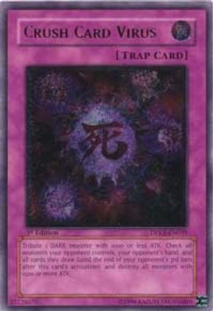 Crush Card Virus (UTR) (DPKB-EN039) - Duelist Pack: Kaiba 1st Edition