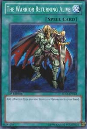 The Warrior Returning Alive (5DS3-EN023) - Starter Deck: Duelist Toolbox 1st Edition
