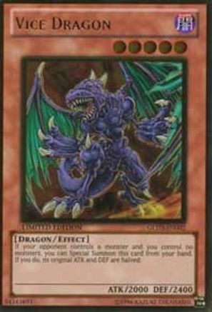 Vice Dragon (GLD3-EN002) - Gold Series 3 Limited