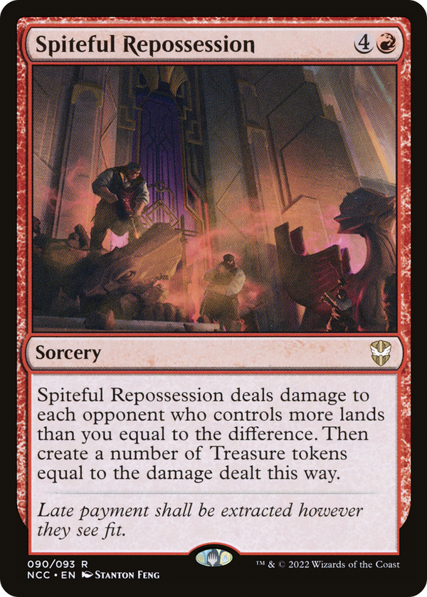 Spiteful Repossession [Streets of New Capenna Commander]