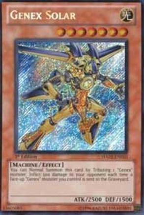 Genex Solar (HA02-EN010) - Hidden Arsenal 2 1st Edition